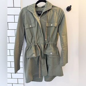 Love Tree Olive Utility Jacket